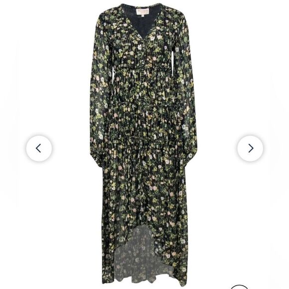 Rococo Sand Floral High Low Dress - Picture 1 of 10